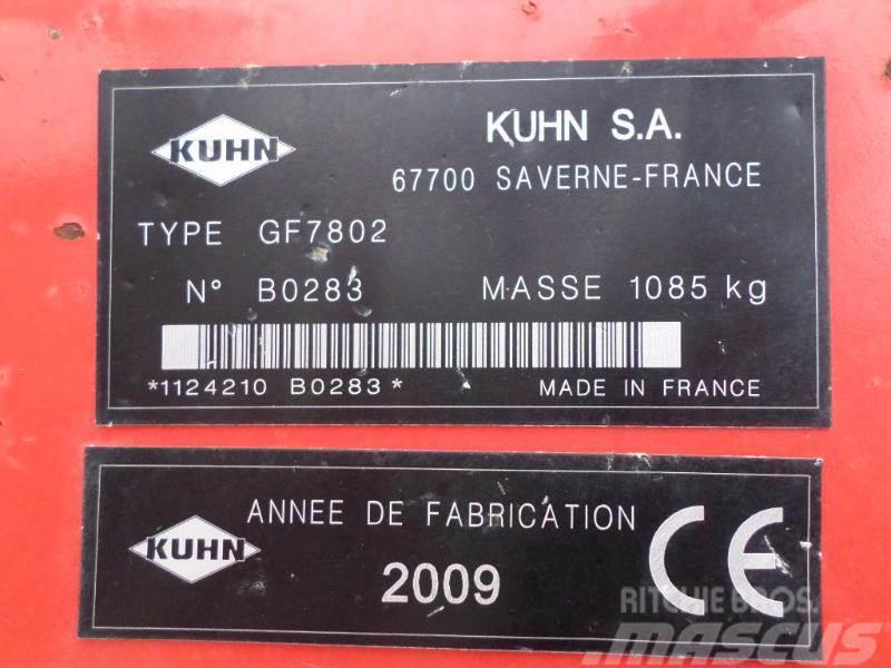 Kuhn GF 7802 Rastrillos y henificadores