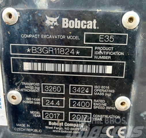 Bobcat E35 Minibagger Mini excavadoras < 7t