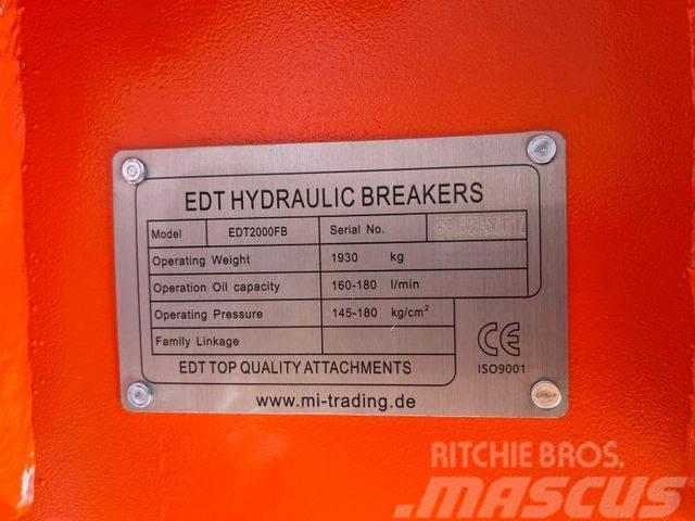  Hydraulikhammer EDT 2000 FB - 18-26 Tone Bagger Otros equipamientos de construcción