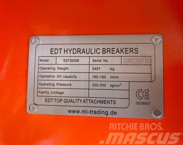  Hydraulikhammer EDT 3000B - 27-35 Tone Bagger Otros equipamientos de construcción