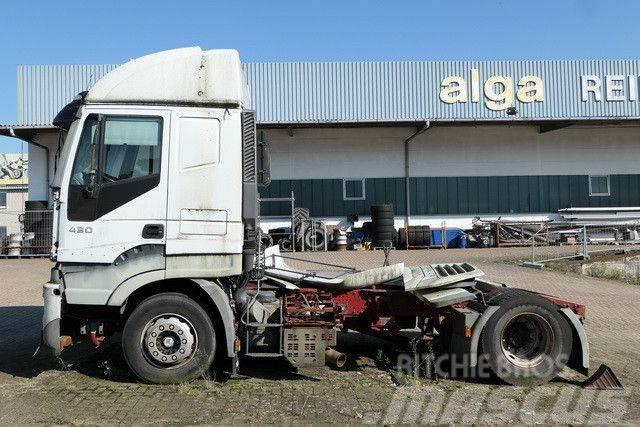 Iveco AS 440 S 43 T/P, Unfall, Ersatzteilträger Cabezas tractoras