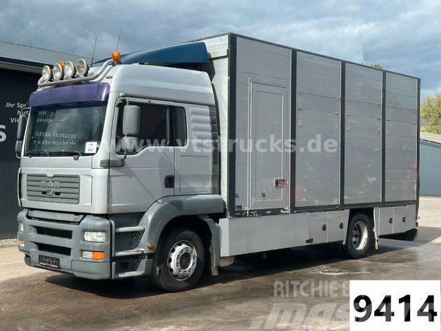 MAN TGA 18.390 4x2 1.Stock Cuppers Viehtransporter Camiones de ganado