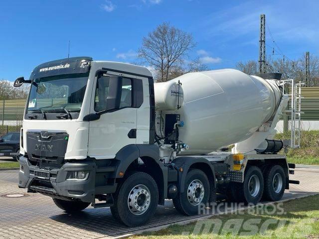 MAN TGS 41.400 8x4 / EuromixMTP EM 10m³ R/ EURO 5 Concrete trucks