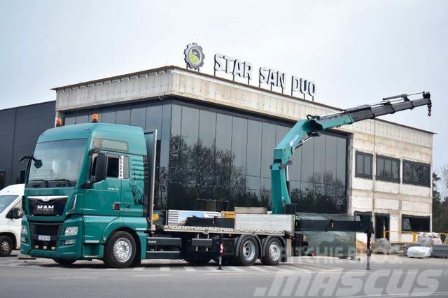 MAN TGX 26.440 6x2 HMF 4020 K4 Crane Kran Container Camiones grúa