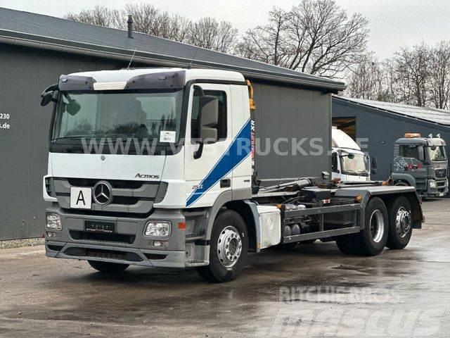 Mercedes-Benz Actros 2541 6x2 Euro5 HIAB-Abrollkipper Camiones polibrazo
