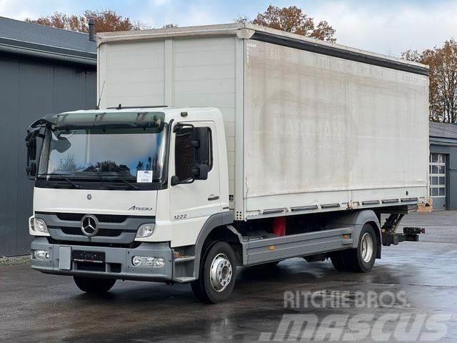 Mercedes-Benz Atego 1222L EU5 m. Bär Ladebordwand Camión con caja abierta