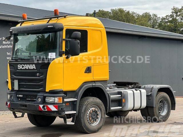 Scania G450 4x4 Euro 6 SZM Kipphydraulik Cabezas tractoras