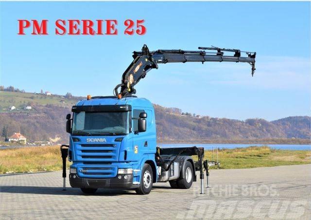 Scania R420 * Sattelzugmaschine + PM SERIE 25/FUNK *TOP Camiones grúa