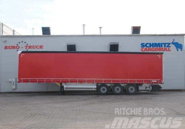 Schmitz Cargobull SCS 2023, lifting axle, almost new Curtainsider semi-trailers