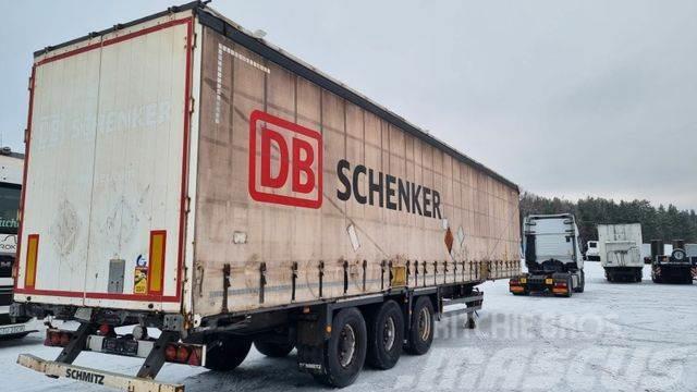 Schmitz Cargobull SideBoards Tautliner 2012 year Semirremolques con caja de lona