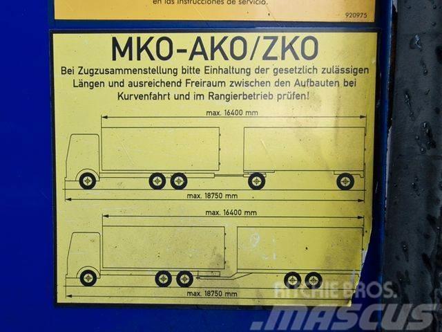 Schmitz Cargobull ZK 18/ Tandem Carrocería de caja