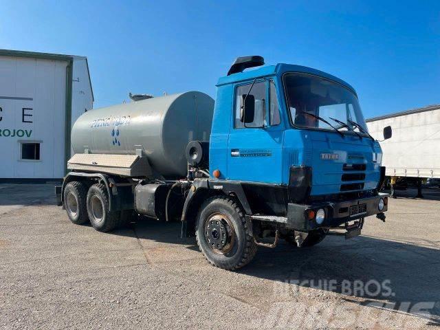 Tatra 815 6x6 stainless tank-drinking water 11m3,858 Camiones cisterna