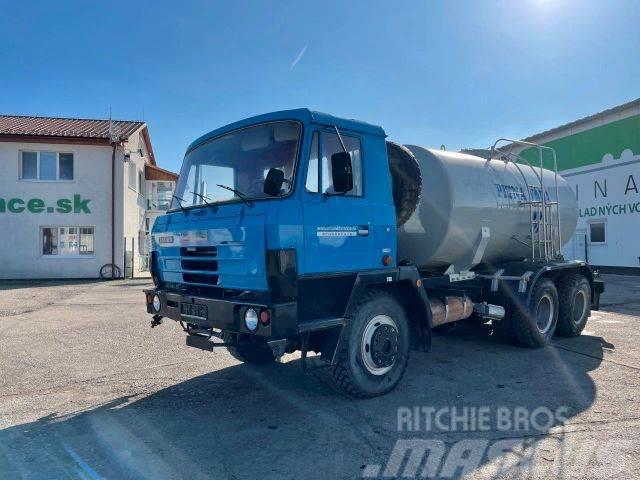 Tatra 815 6x6 stainless tank-drinking water 11m3,858 Camiones cisterna