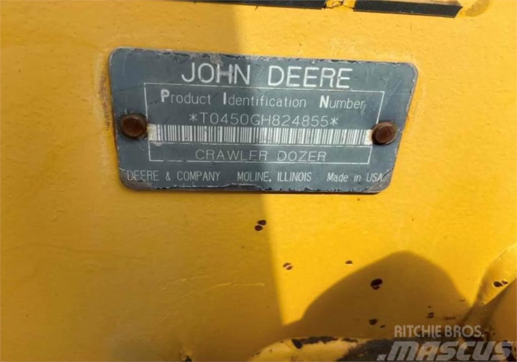 John Deere 450G Buldozer sobre oruga