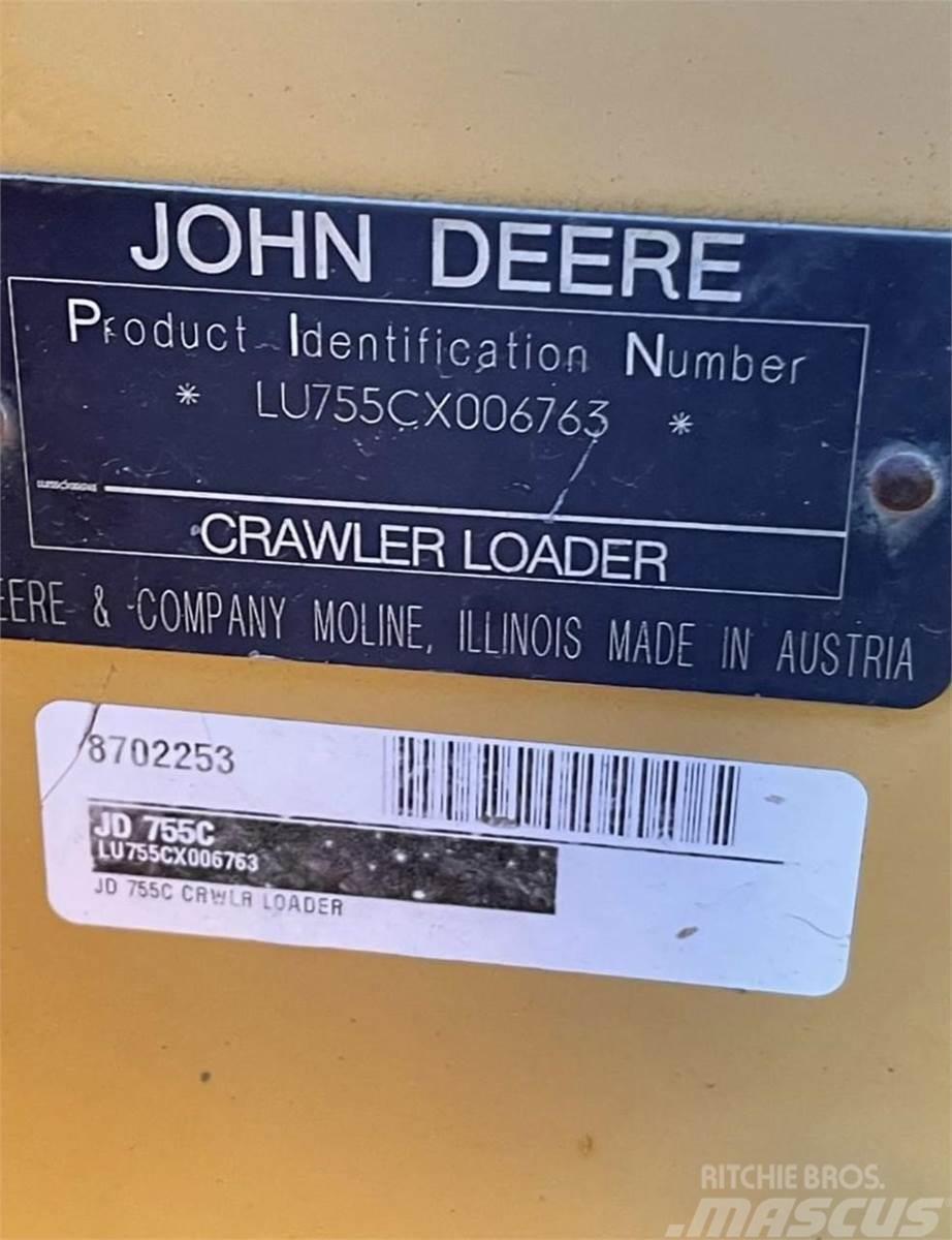 John Deere 755C Cargadoras sobre orugas