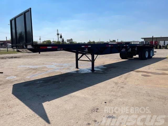  Wade 45' FLATBED WITH MOFFIT KIT AIR RIDE SUSPENSI Plataforma plana/laterales abatibles