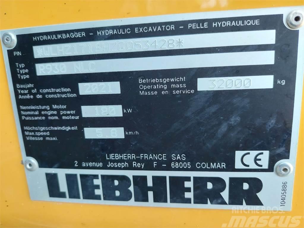 Liebherr R 930NLC Excavadoras de cadenas