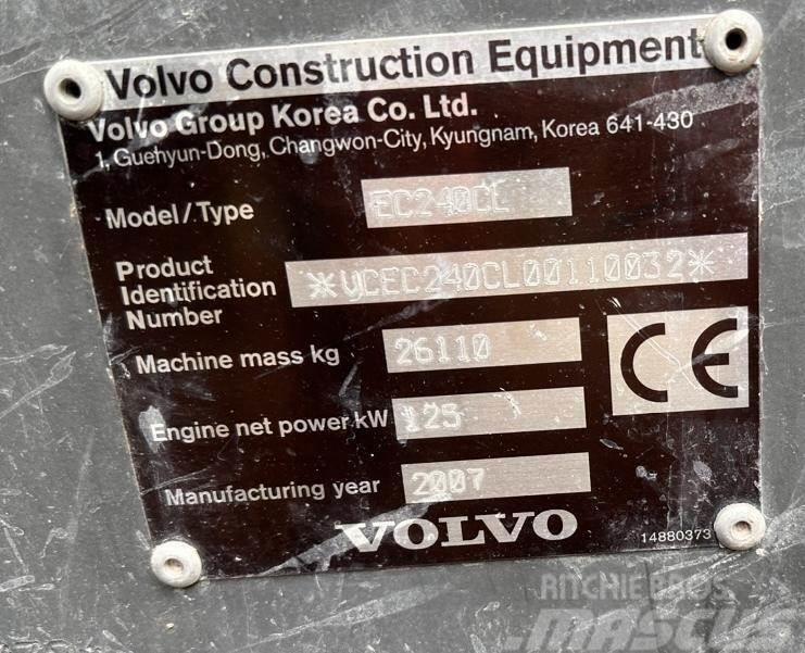 Volvo EC 240 CL Excavadoras de cadenas
