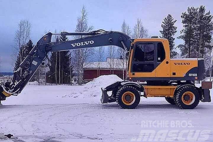 Volvo EW 160 B Excavadoras de ruedas
