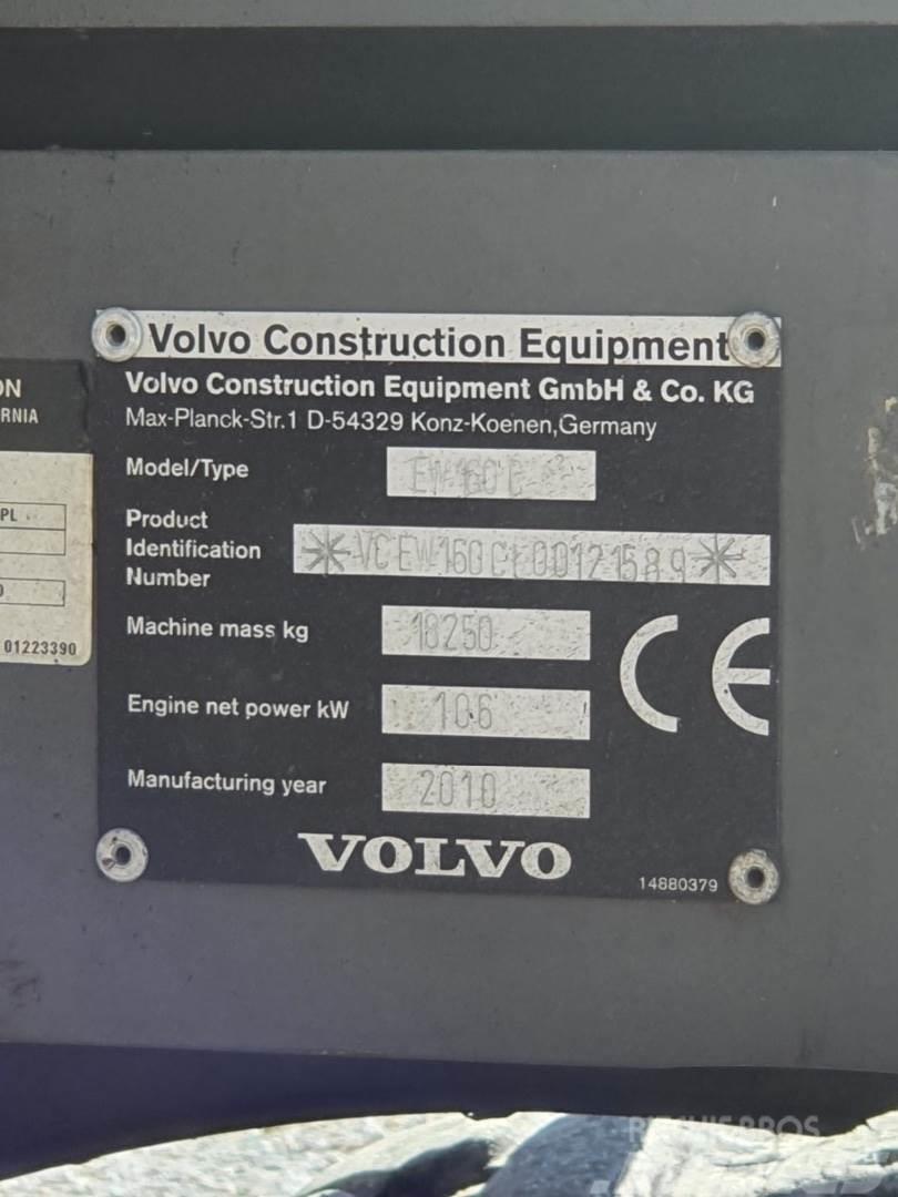 Volvo EW160C Excavadoras de ruedas