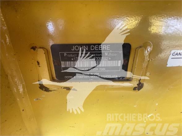 John Deere 700K Buldozer sobre oruga