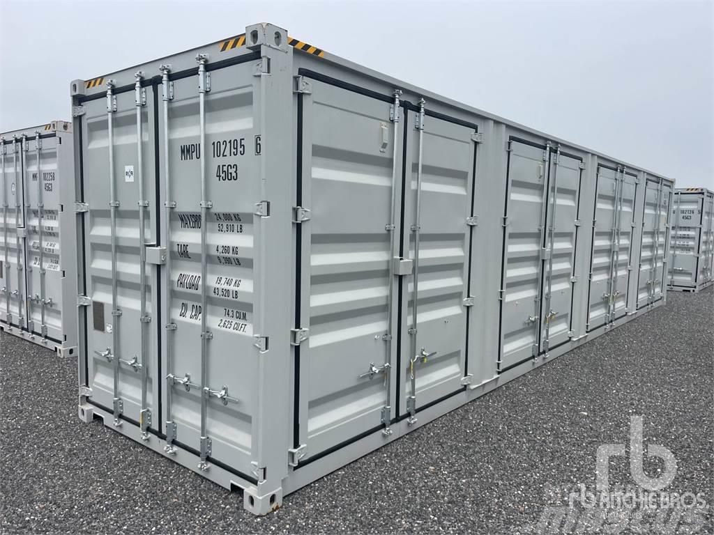  CTN 40 ft One-Way High Cube Multi-Door Contenedores especiales