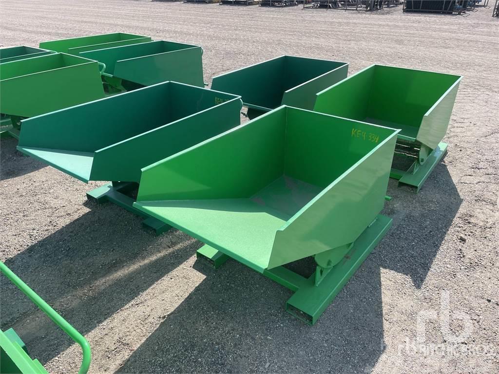  Quantity of (4) 4 ft Special containers