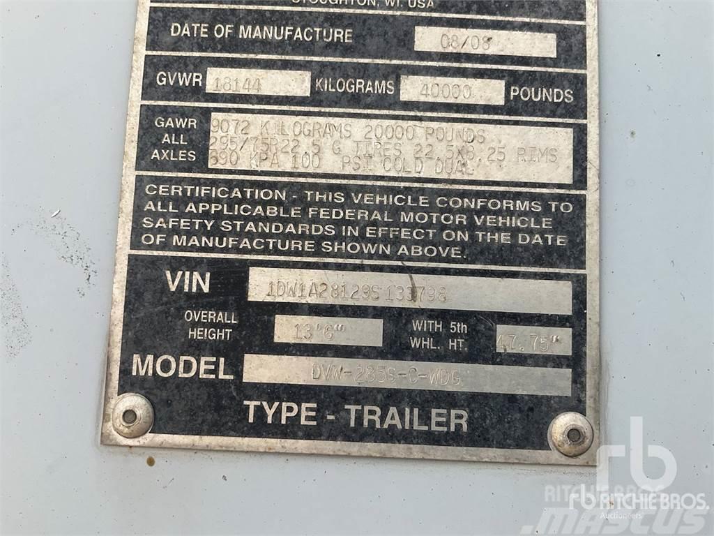 Stoughton DVW-285S-C-WDG Semirremolques con carrocería de caja