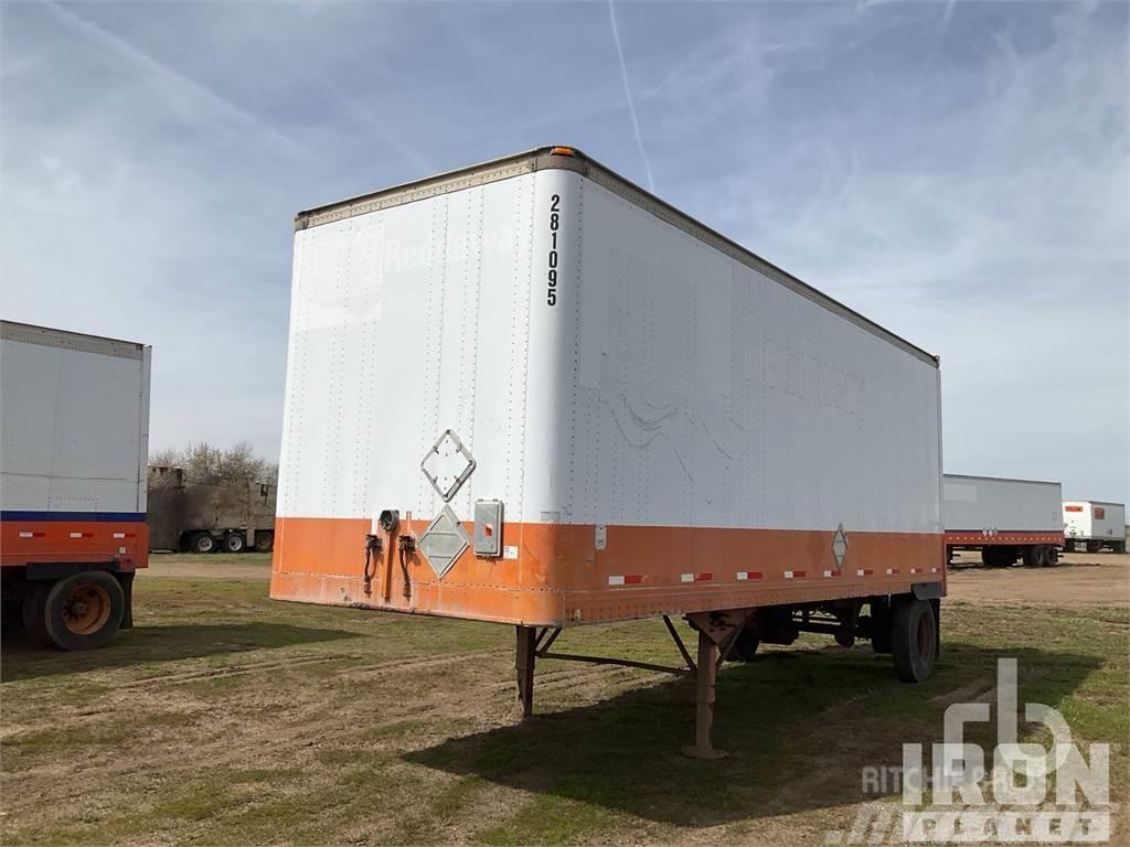 Strick 28 ft x 102 in (Inoperable) Box body semi-trailers