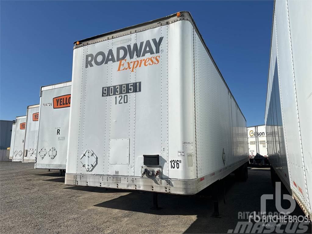 Trailmobile 48 ft x 102 in T/A Box body semi-trailers