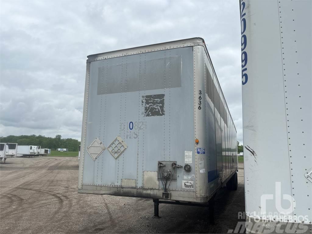 Wabash 53 ft x 102 in T/A Semirremolques con carrocería de caja