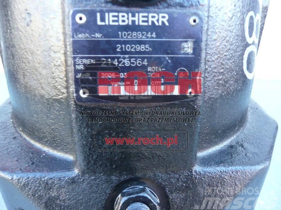 Liebherr 10289244 2102985 Motores