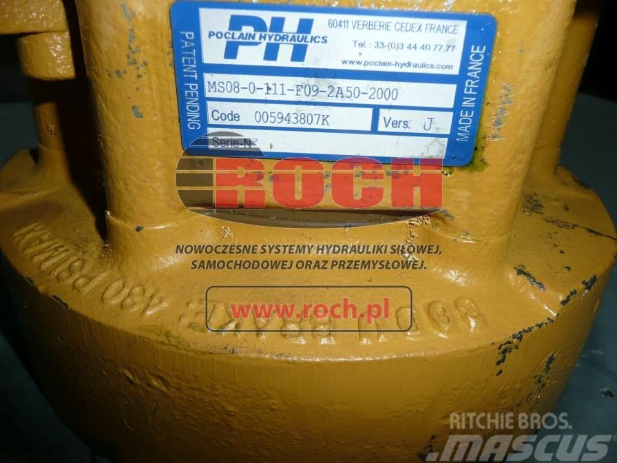 Poclain MS08-0-111-F09-2A50-2000 005943807K Motores