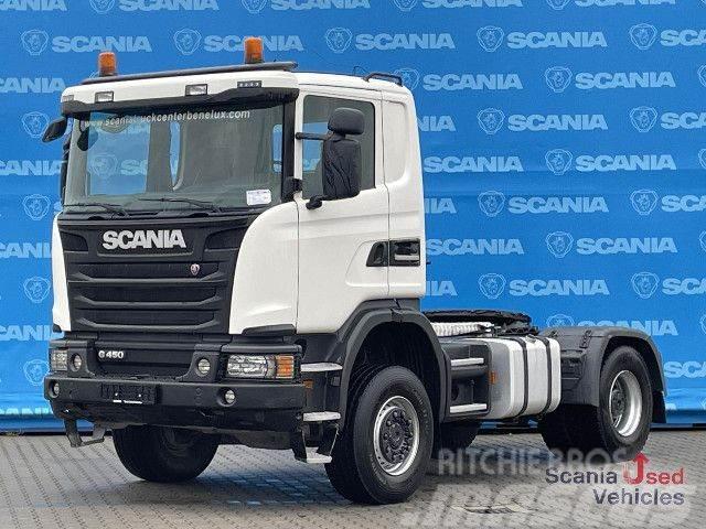 Scania G 450 CA4x4HHA RETARDER PTO HYDRAULIC DIFF-LOCK Cabezas tractoras