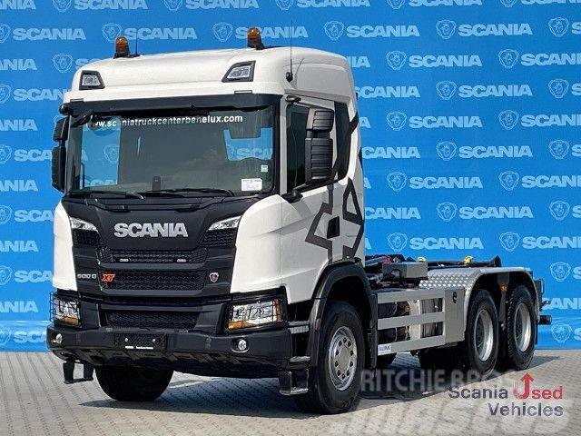 Scania G 500 B6x4HB, DIFF-L 20T HOOKLIFT, EX DEMO SUPER! Camiones con gancho