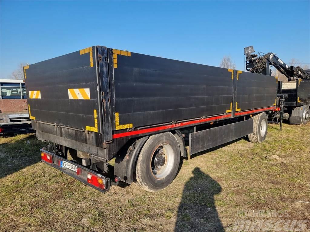  Gellhaus Vecta Pritsche trailer - 7.3 meter Plataforma plana/laterales abatibles