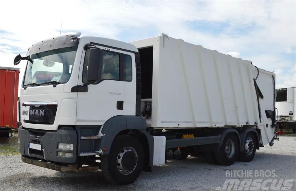 MAN TGS 26.320 GARBAGE TRUCK FAUN VARIO PRESS 524 ZOEL Camiones de basura