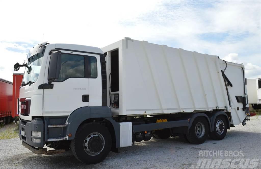 MAN TGS 26.320 GARBAGE TRUCK FAUN VARIO PRESS 524 ZOEL Camiones de basura
