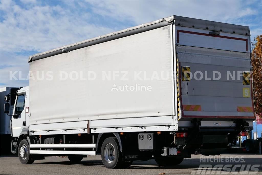 Renault D 13.240 Curtain side 7,3 m + tail lift Curtainsider trucks