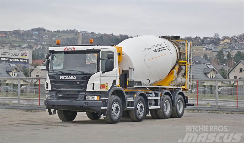 Scania P 410* Betonmischer* 8x4 Concrete trucks