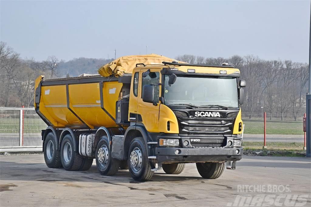 Scania P400 Tipper trucks