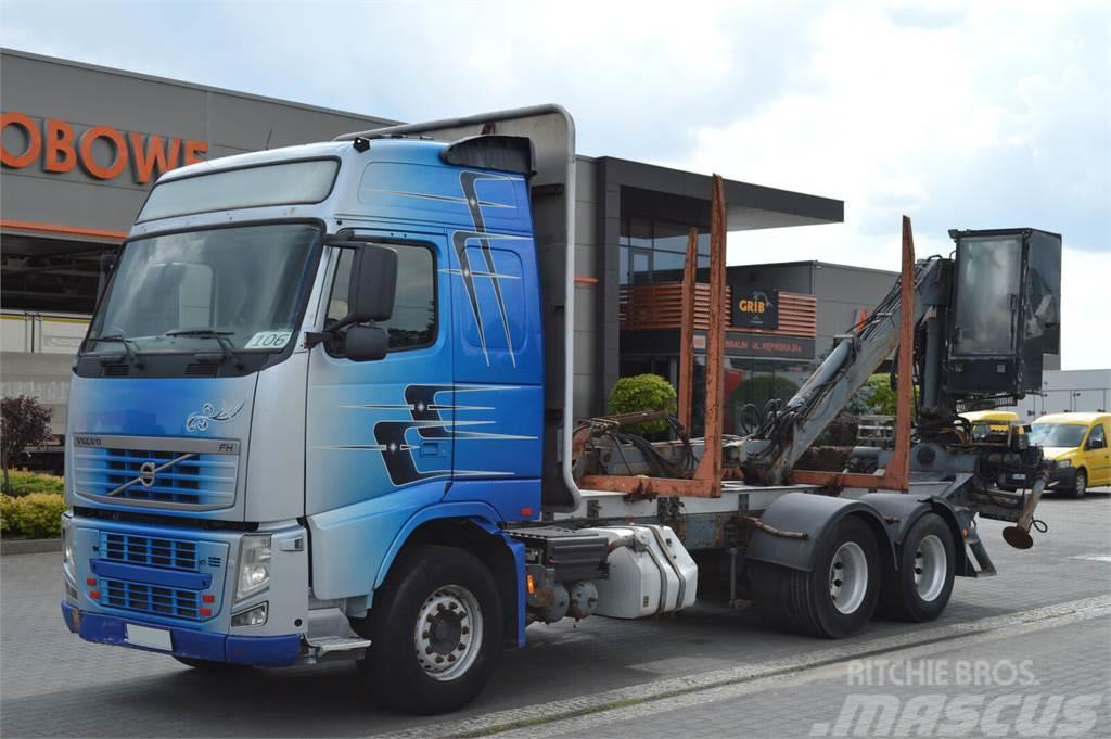 Volvo FH 13 520 FOR TRANSPORTING WOOD Transporte de madera