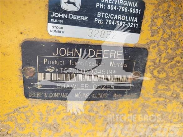 John Deere 700H LGP Buldozer sobre oruga