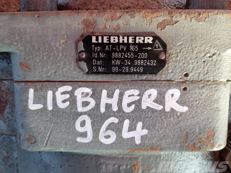 Liebherr R 964 LPV 165 POMPA HYDRAULICZNA Hidráulicos