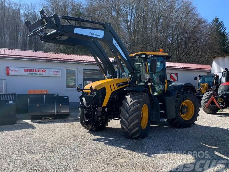 JCB Fastrac 4220 ICON + XCN1050 Lenksystem + Frontlade Tractores