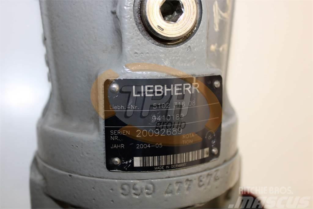 Liebherr 510231608 Hydraulik Motor A2FM32/61W-VAB010 Otros componentes