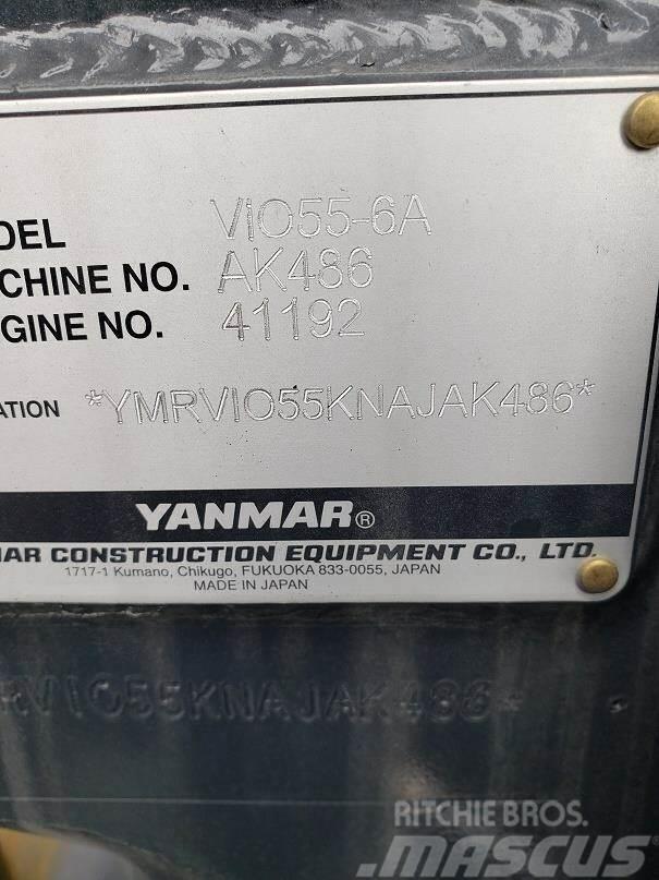 Yanmar VIO55-6A Excavadoras de cadenas