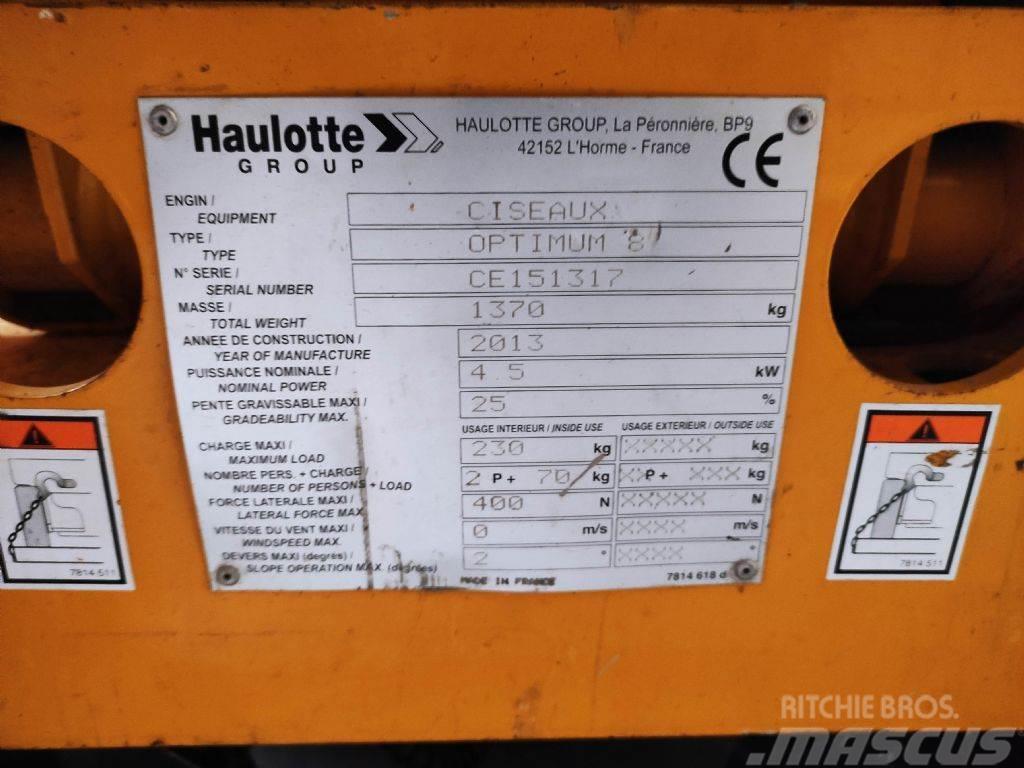 Haulotte OPTIMMM8 Plataformas tijera