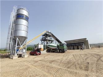 Constmach 160M3 Stationary Concrete Mixing Plant