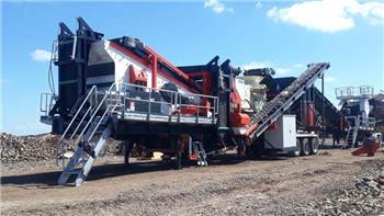 Constmach 150 TPH Mobile Jaw Crushing Plant